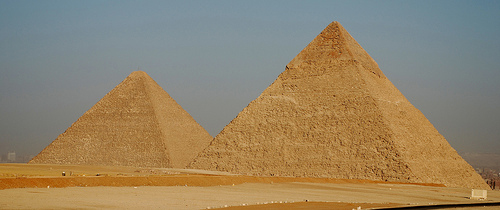 Pyramids at Giza