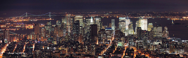 Manhattan Skyline at Dusk