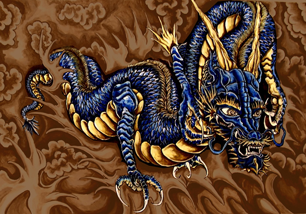 Blue Dragon Tattoo