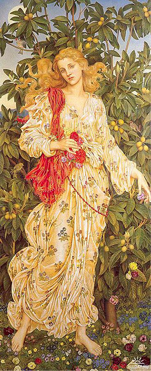 Flora by Evelyn De Morgan