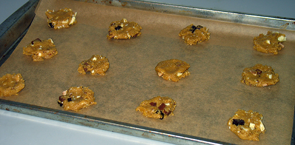Cookies - on baking sheet