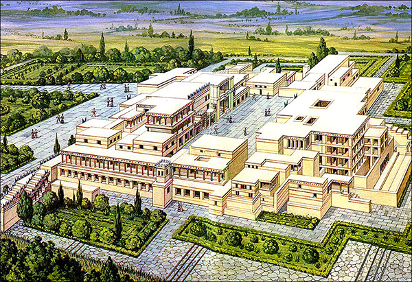 Artist's Rendering of Knossos